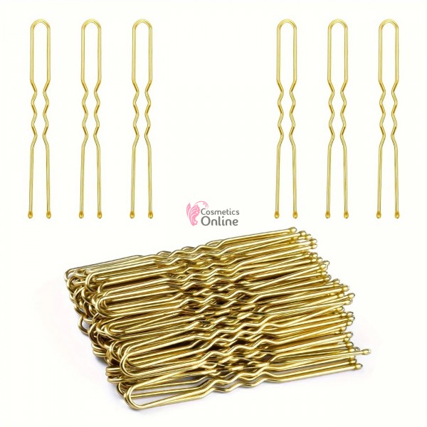 Ace pentru cocuri ACC021BB, Aurii  48 buc 6 cm